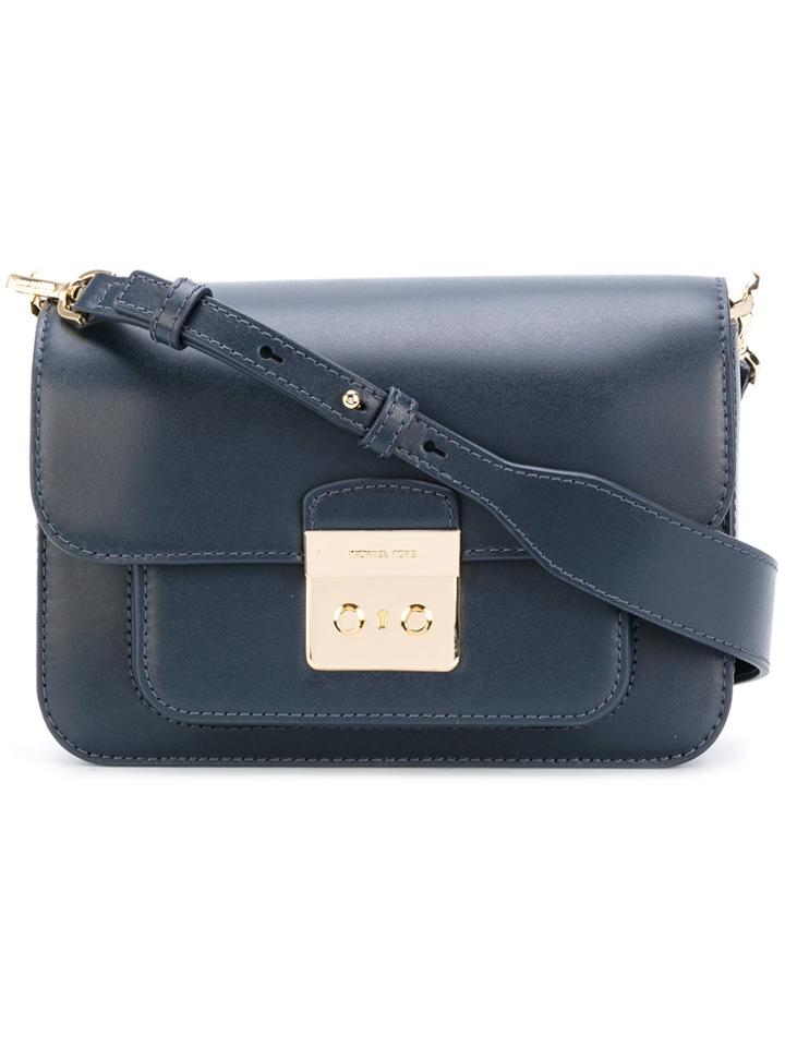 Michael Michael Kors Sloan Editor Shoulder Bag - Blue