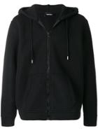 Diesel Hooded Zipped Jacket - Black