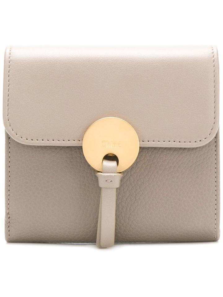 Chloé Small Alphabet Wallet - Grey