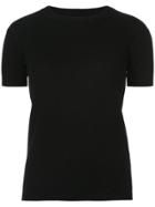 Nili Lotan Knitted T-shirt - Black