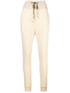Ann Demeulemeester Slim Fit Drawstring Trousers - Nude & Neutrals