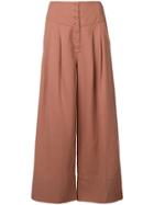 Ulla Johnson Brando Culottes - Pink & Purple