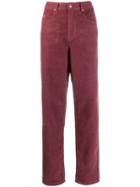 Isabel Marant Étoile High Waisted Tapered Trousers - Pink
