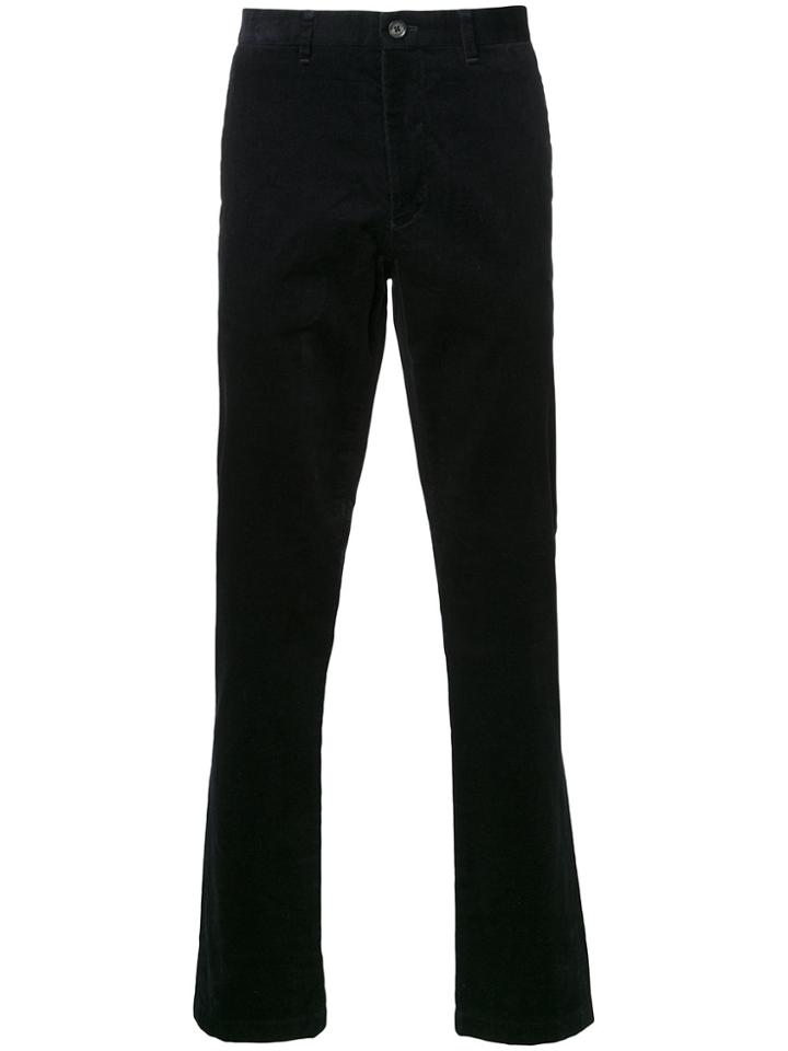 Kent & Curwen Corduroy Trousers - Black