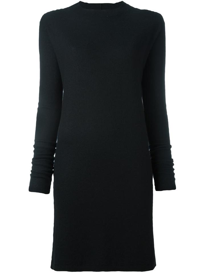 Rick Owens Long Length Jumper, Women's, Size: Small, Black, Cashmere