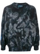 Lost Daze Long Sleeve Tie-dye Print Jumper - Blue