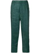 Forte Forte Cropped Trousers - Green