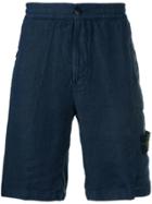 Stone Island Multi-pocket Shorts - Blue
