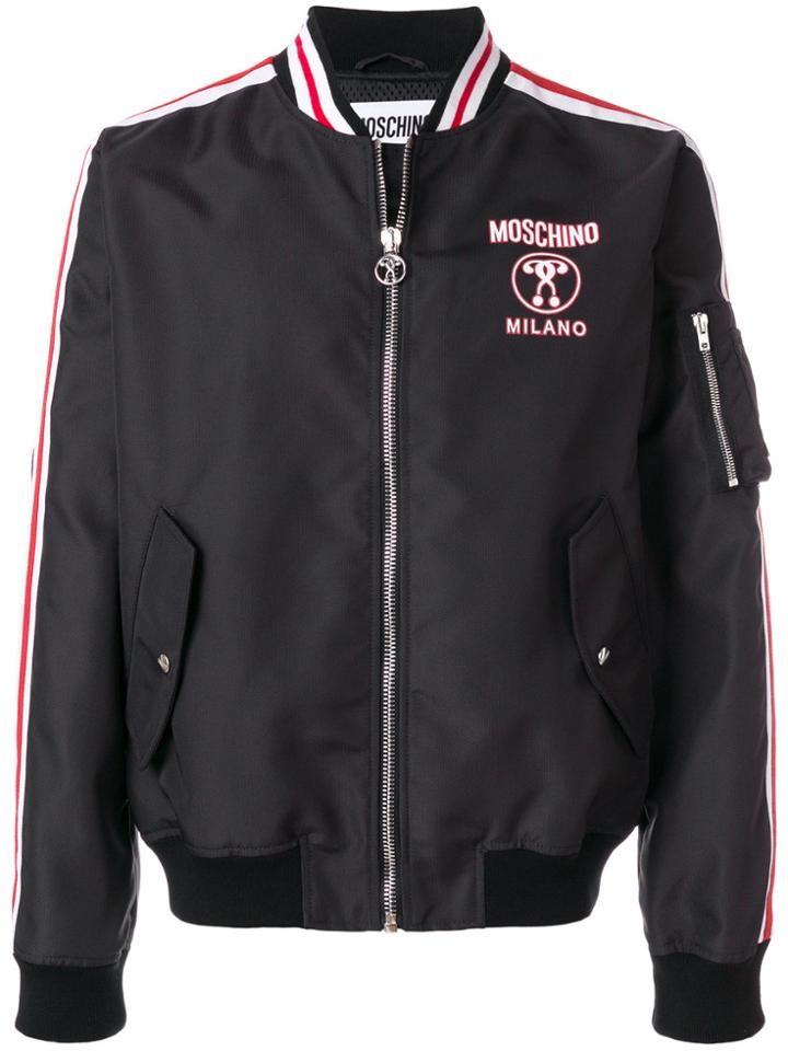 Moschino Double Question Mark Bomber Jacket - Unavailable