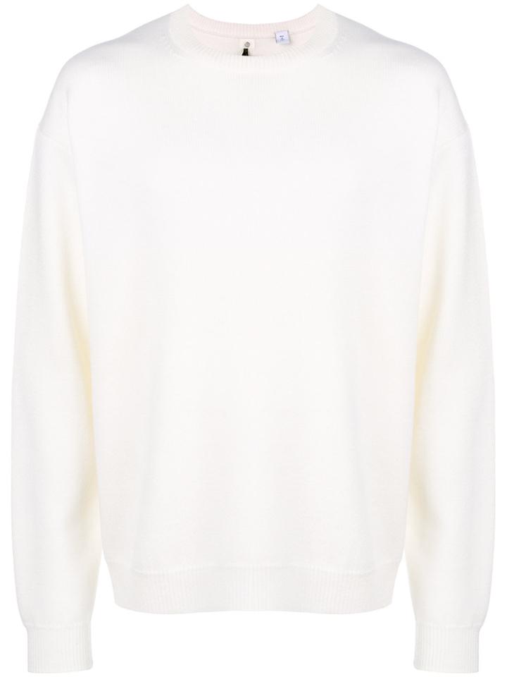 Oamc Long Sleeved Sweatshirt - White