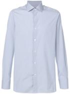 Ermenegildo Zegna Micro-pattern Shirt - Blue