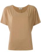 Egrey - Loose-fit T-shirt - Women - Polyester/spandex/elastane/viscose - 40, Nude/neutrals, Polyester/spandex/elastane/viscose