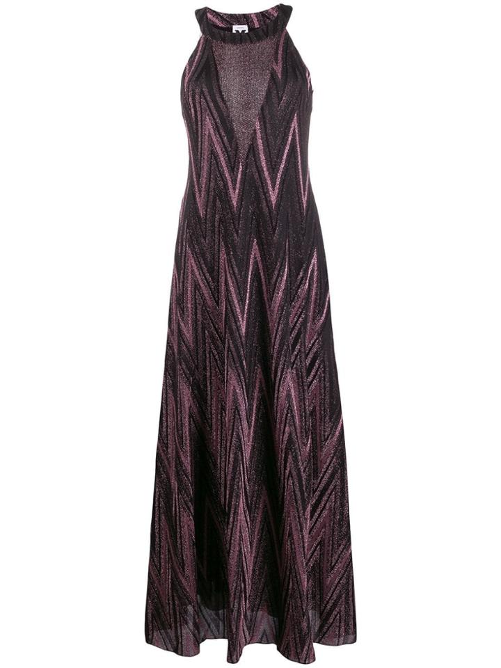 Missoni Metallic Maxi Dress - Black