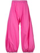 Barbara Bologna Cropped Flared Trousers - Pink