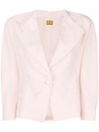 Fendi Pre-owned Cropped Blazer - Pink