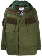 Junya Watanabe Man Contrast-patch Pocket Jacket - Green