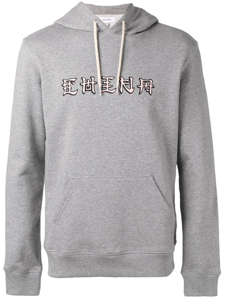 Soulland Xiong Hoodie, Men's, Size: Large, Grey, Cotton