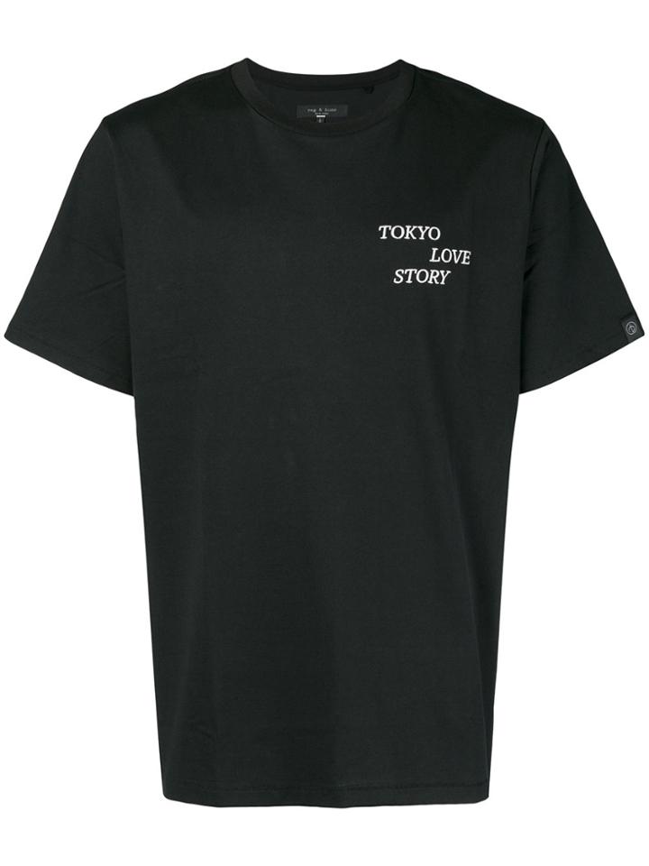 Rag & Bone Tokyo Love Story T-shirt - Black