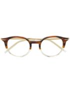 Tomas Maier Eyewear Square Glasses - Brown