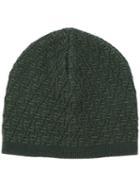 Fendi - Signature Knit Beanie - Men - Wool - One Size, Green, Wool