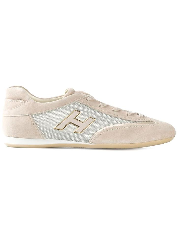 Hogan H Logo Panelled Sneakers