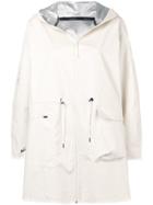 Nike Zip-up Hooded Coat - Neutrals