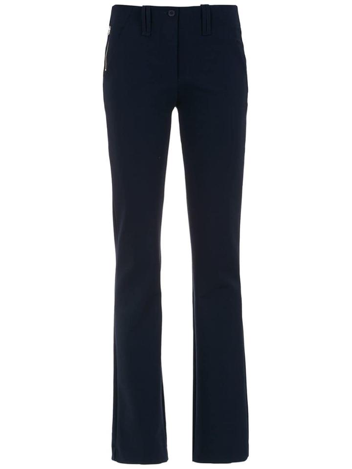 Gloria Coelho Straight Pants - Blue