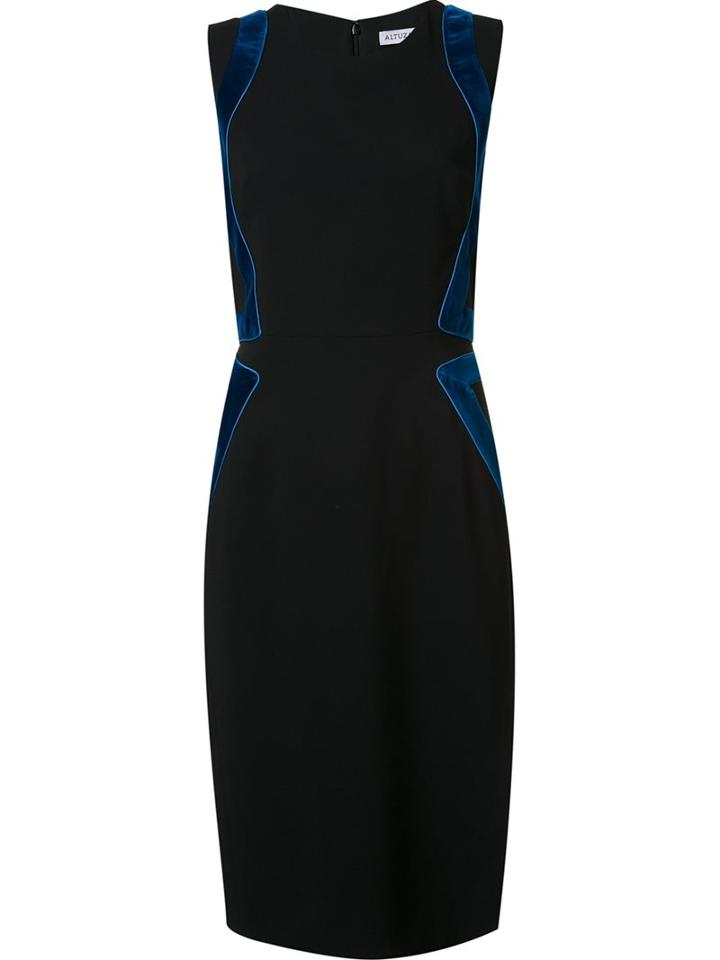 Altuzarra 'velvet Trim' Dress
