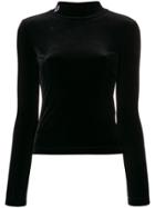 Marcelo Burlon County Of Milan Logo Stripe Turtleneck Sweater - Black