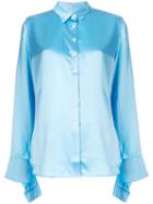 Christopher Esber Relaxed-fit Long-sleeved Shirt - Blue