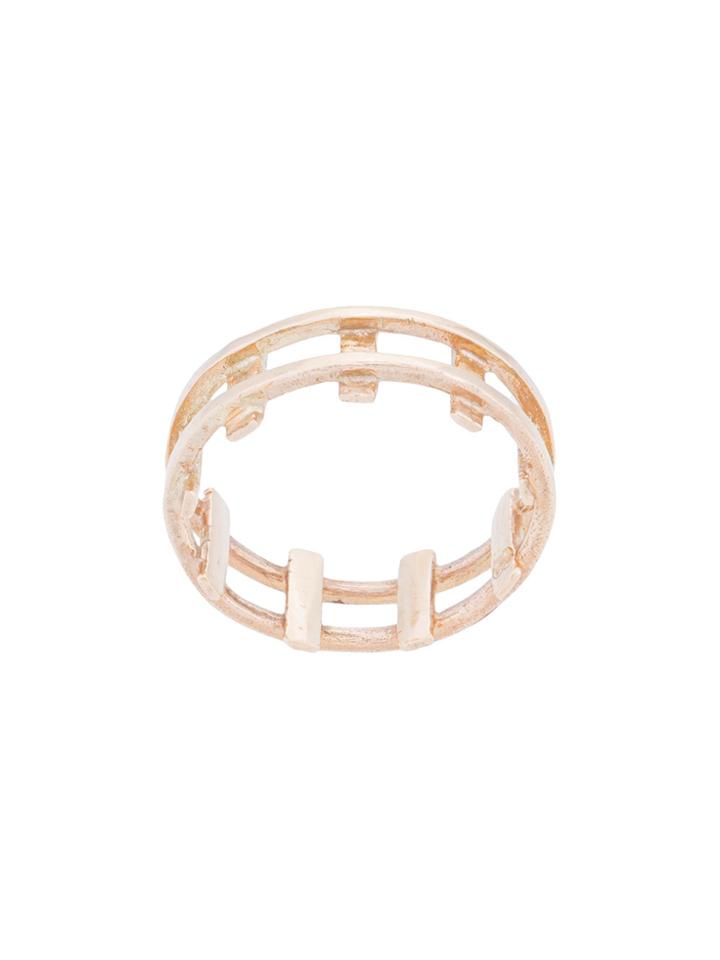 Natasha Schweitzer Revolution Ring - Metallic