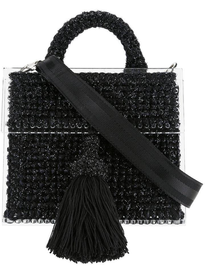 7ii Copacabana Purse, Women's, Black, Acrylic