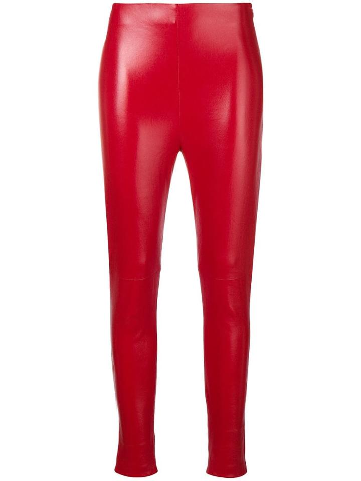 Iro Skinny Trousers - Red