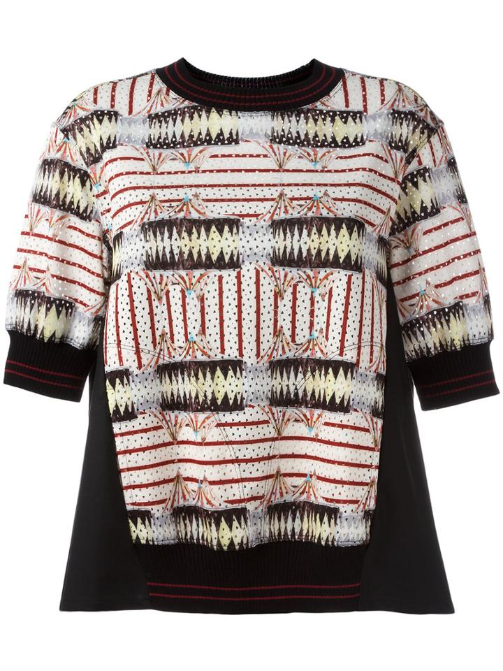 I'm Isola Marras Printed T-shirt, Women's, Size: Small, Black, Cotton/viscose/polyester/spandex/elastane
