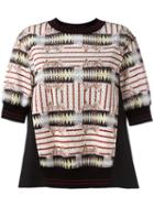 I'm Isola Marras Printed T-shirt, Women's, Size: Small, Black, Cotton/viscose/polyester/spandex/elastane