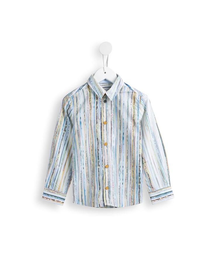 Paul Smith Junior Striped Button Up Shirt