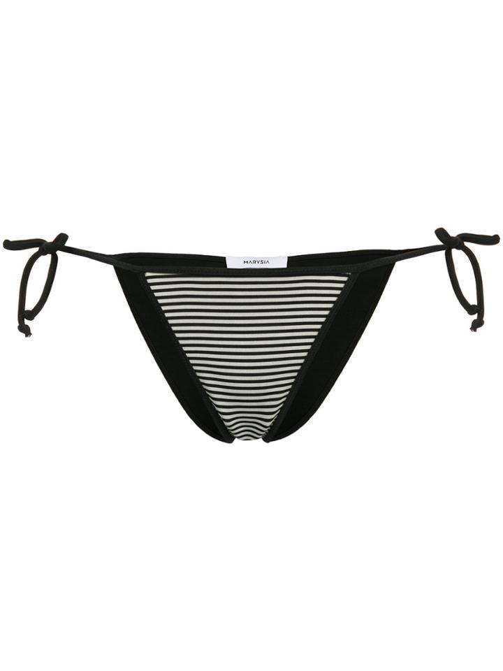 Marysia Side Tie Bikini Briefs - Black