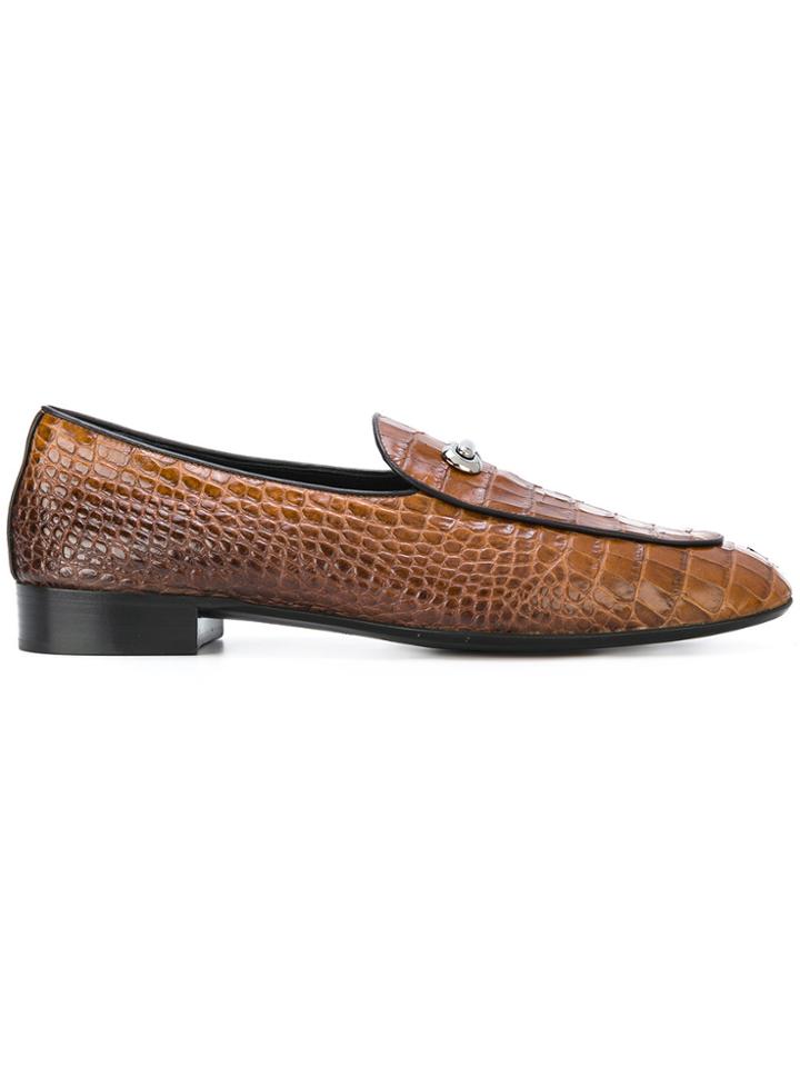 Giuseppe Zanotti Design Archibald Classic Loafers - Brown