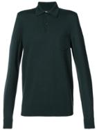 A.p.c. Longsleeved Polo Shirt - Green