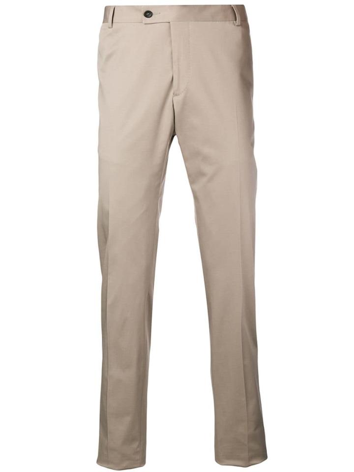 Tonello Tailored Style Trousers - Neutrals