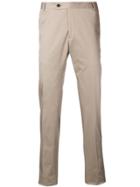 Tonello Tailored Style Trousers - Neutrals