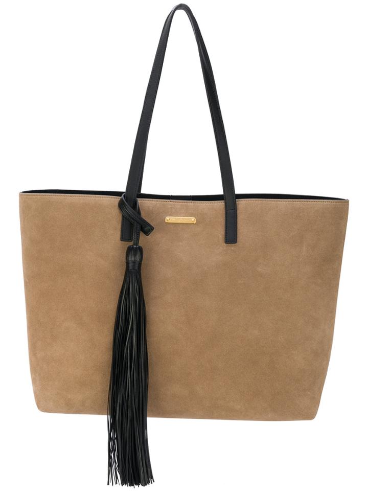 Saint Laurent Shopping Tote Bag - Brown