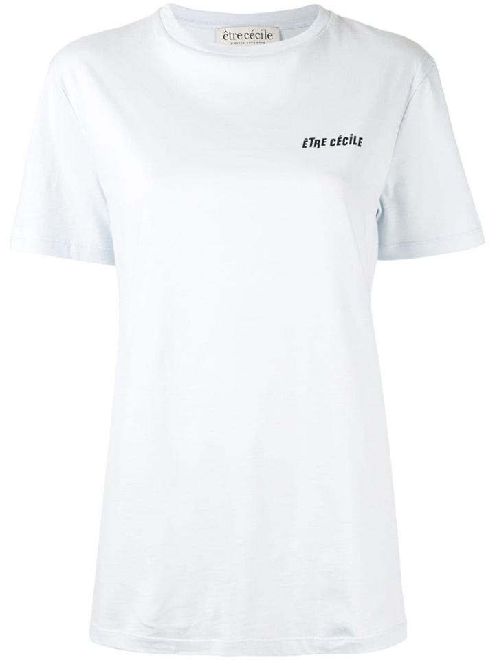 Être Cécile Big Star T-shirt - Blue