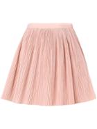 Red Valentino Pleated Shorts - Pink