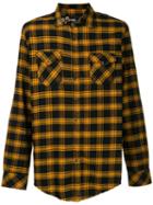 Vision Of Super Tartan Print Shirt - Yellow