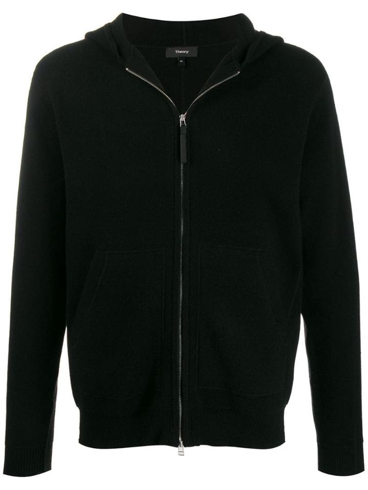 Theory Cashmere Hoodie - Black