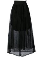 Dorothee Schumacher Lace Layered Skirt - Black