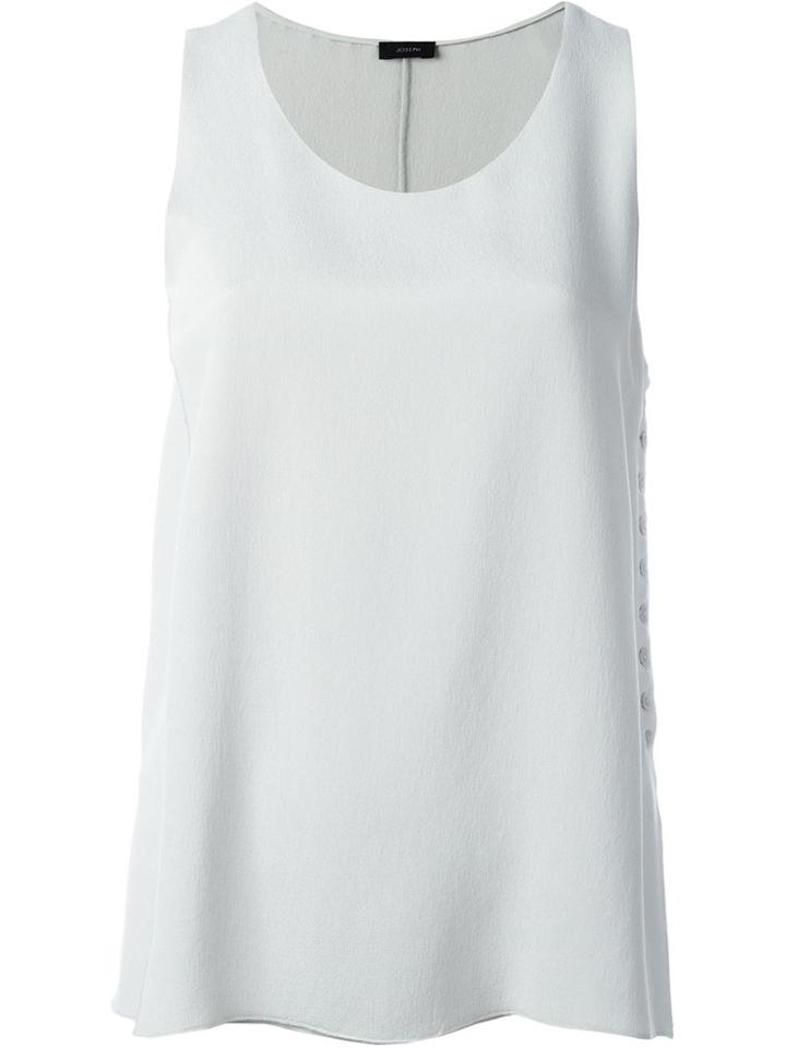 Joseph Side Buttoned Tank Top