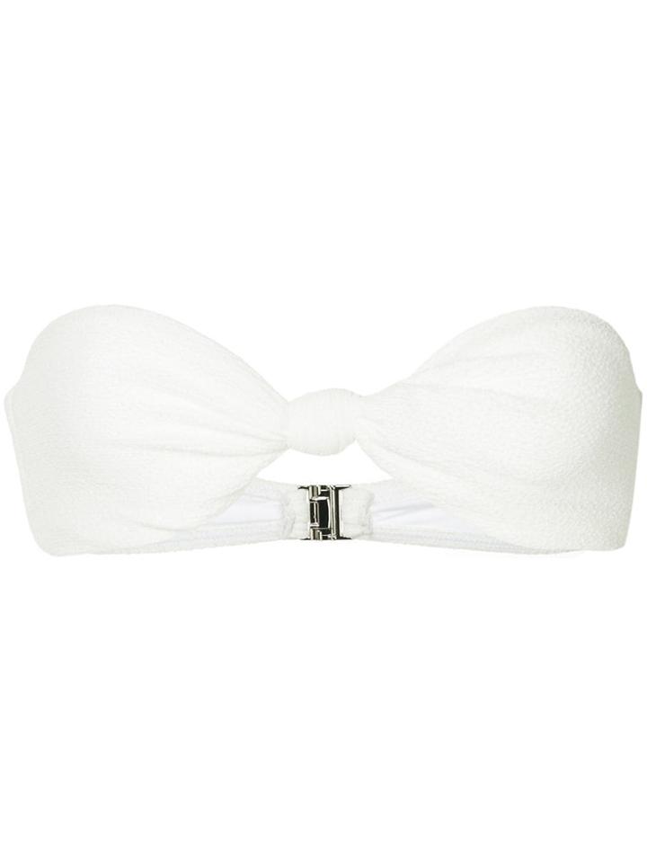 Suboo Haven Bandeau Bikini Top - White