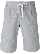 Woolrich Striped Bermuda Shorts - White